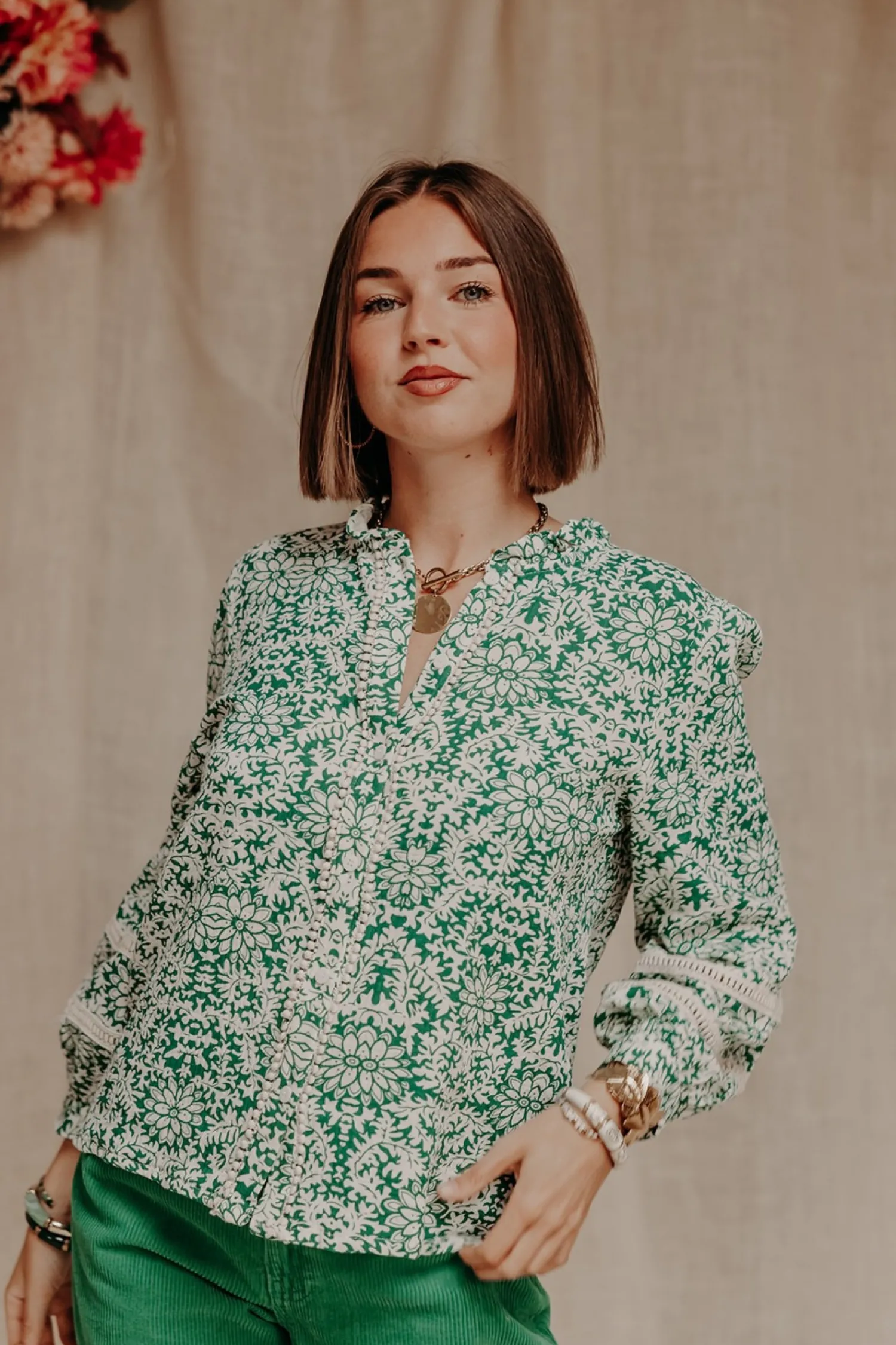 Blouse LEPIC-mlle Cabestan New