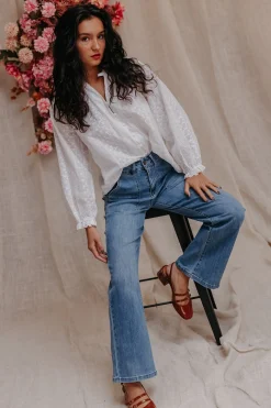 Blouse TRECYLIA-mlle Cabestan Clearance