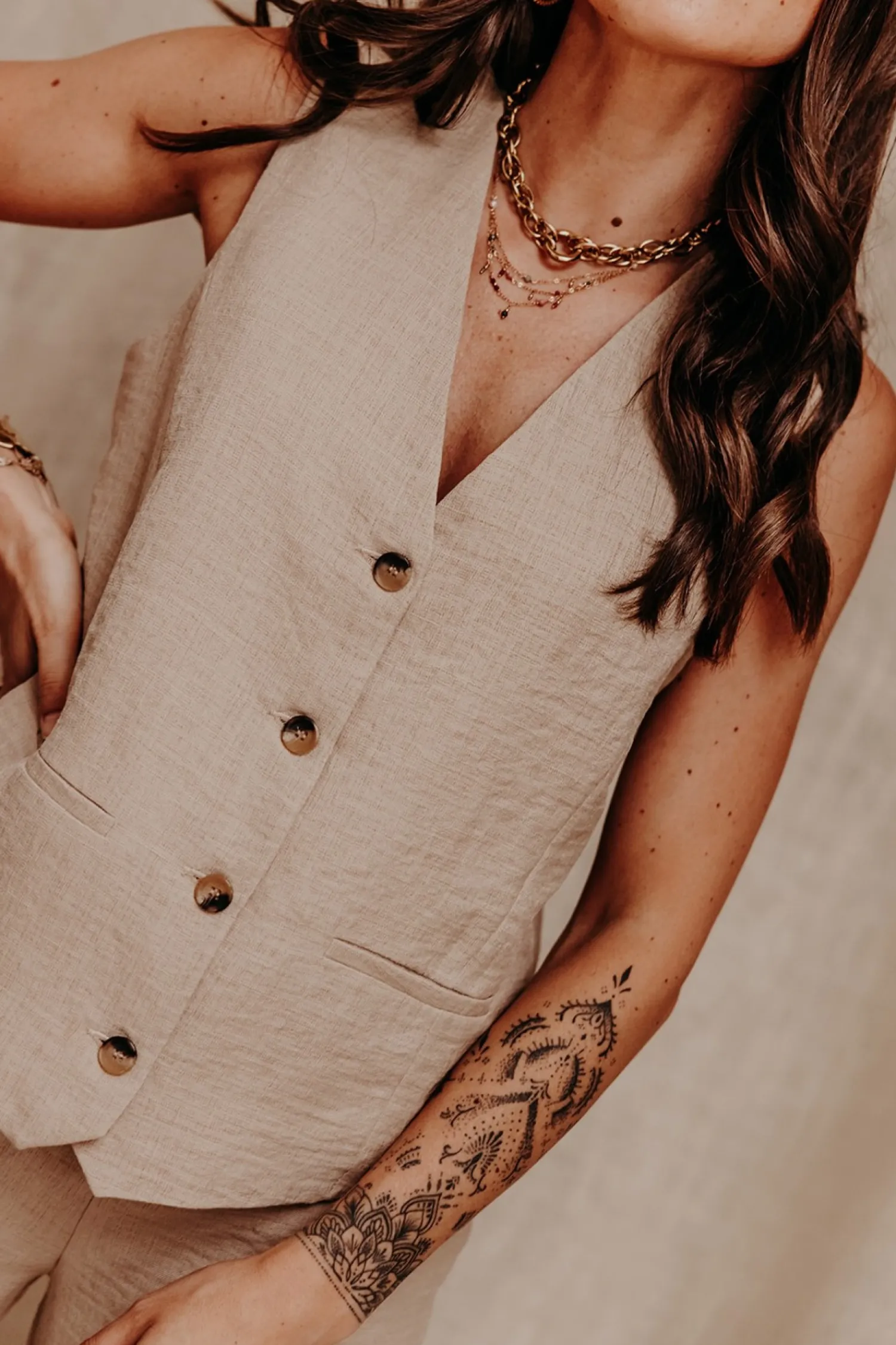 Gilet BARM-mlle Cabestan Flash Sale