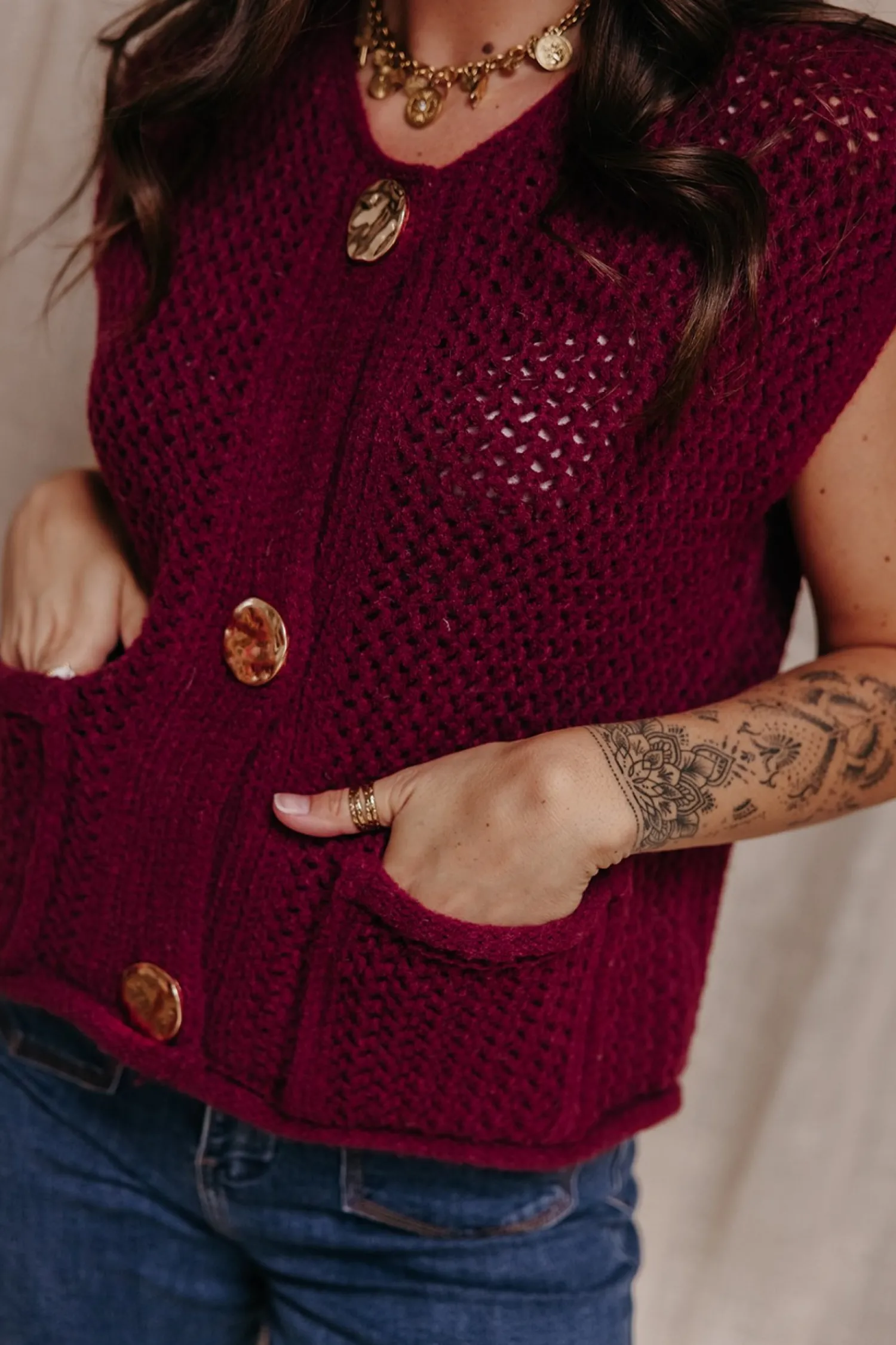 Gilet GLASGOW-mlle Cabestan Hot