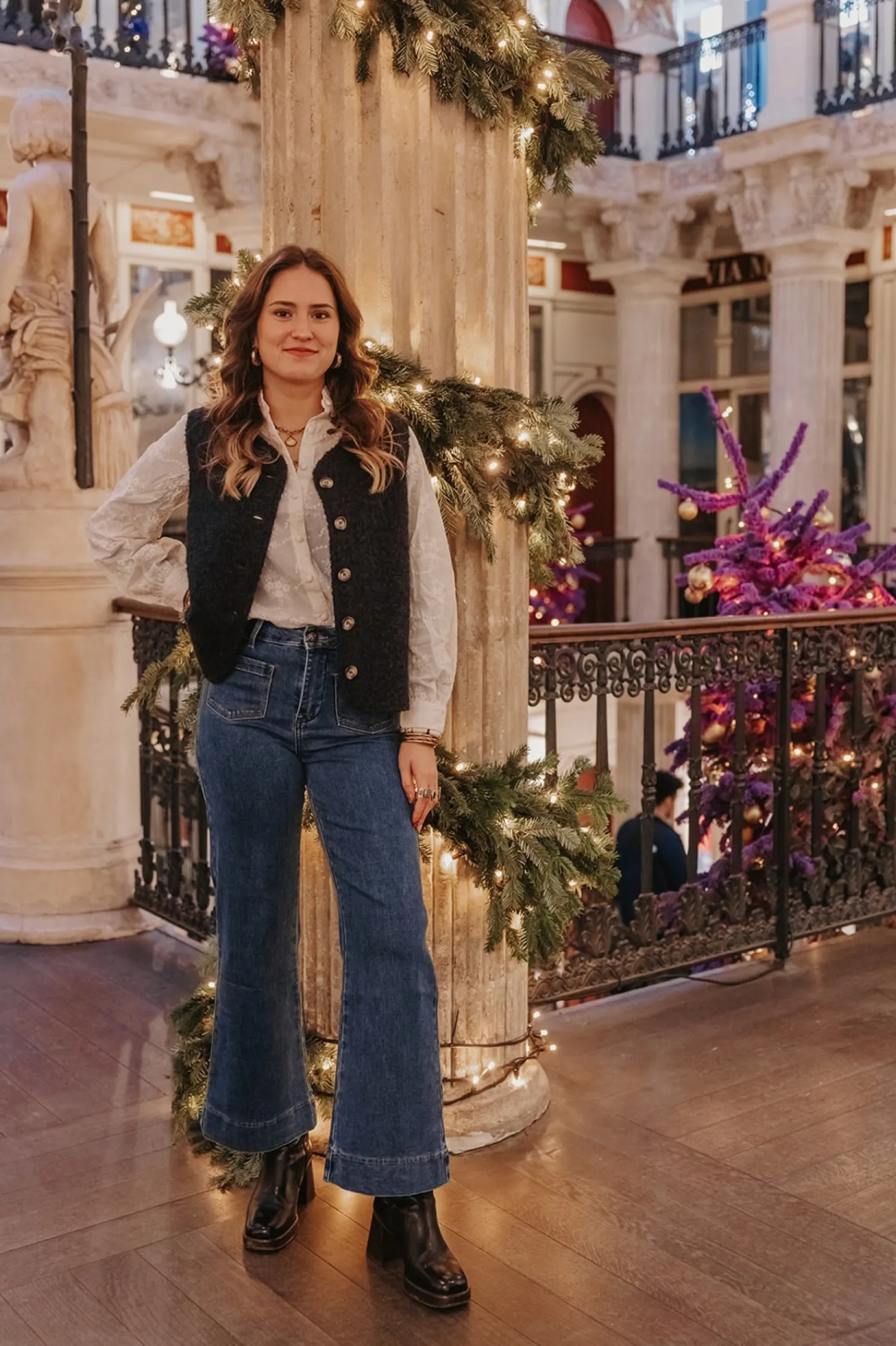 Gilet HERMINE-mlle Cabestan Shop